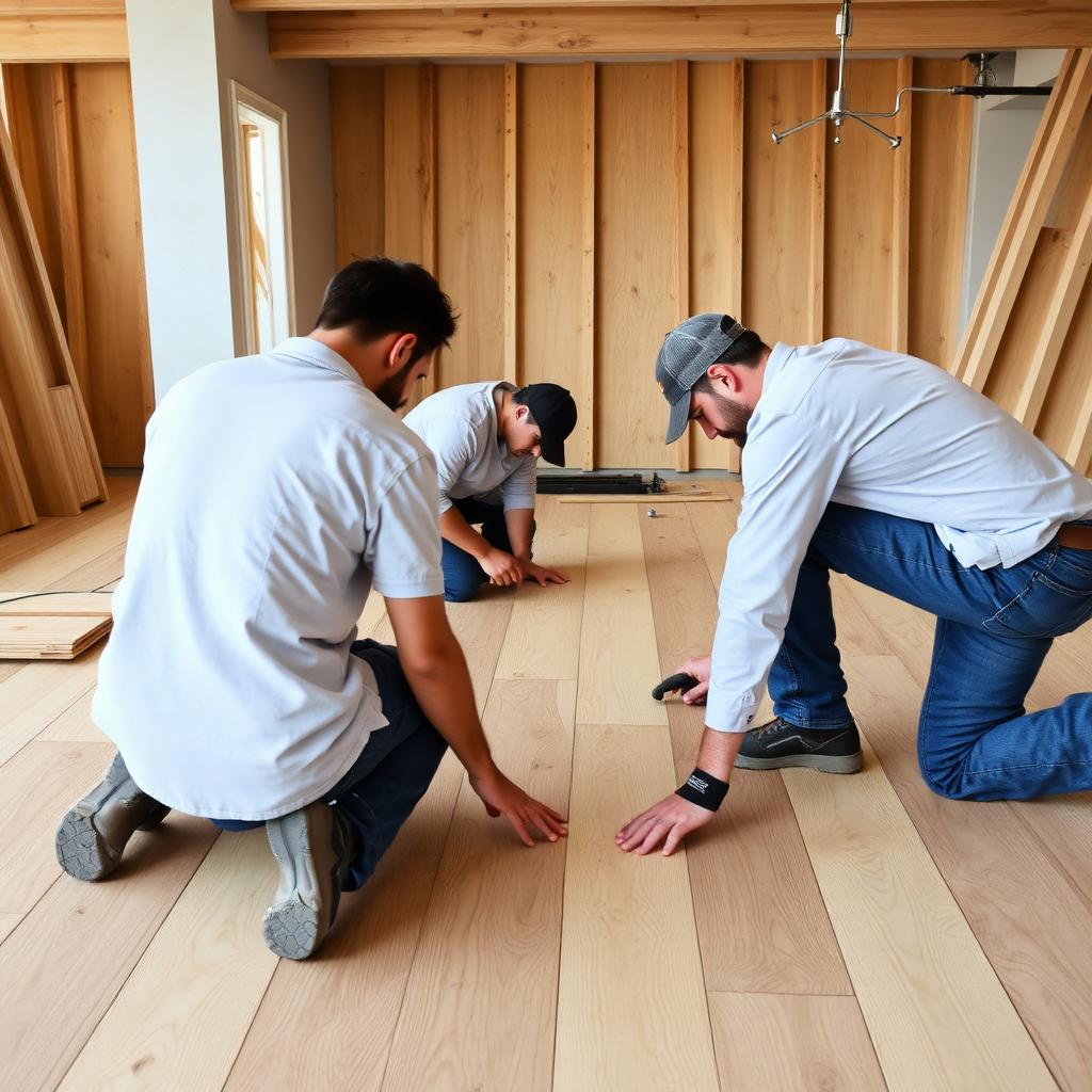 Installation team