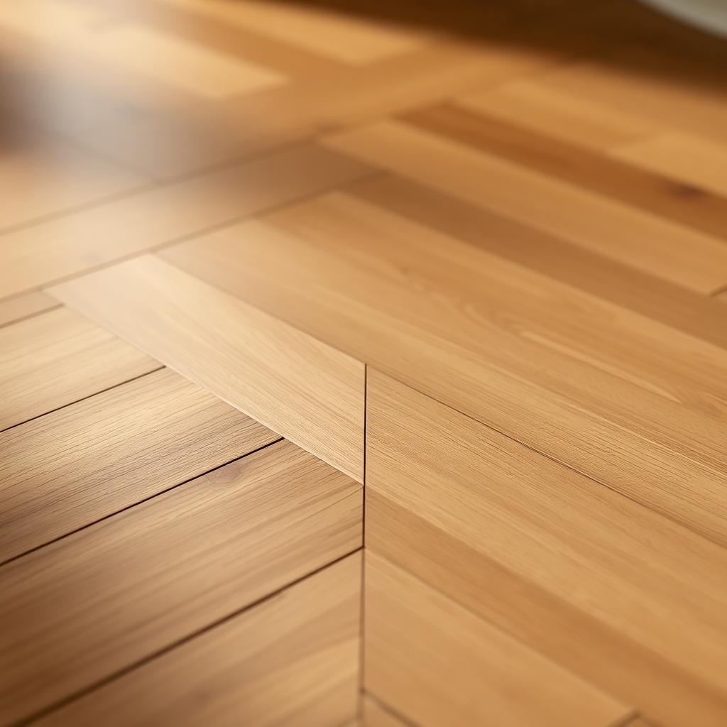 Herringbone parquet detail